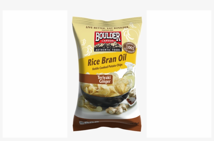 Boulder Canyon Rice Bran Oil Kettle Cooked Potato Chips - Rice Bran Oil Roasted Jalapeno Kettle Cooked Potato, transparent png #625013