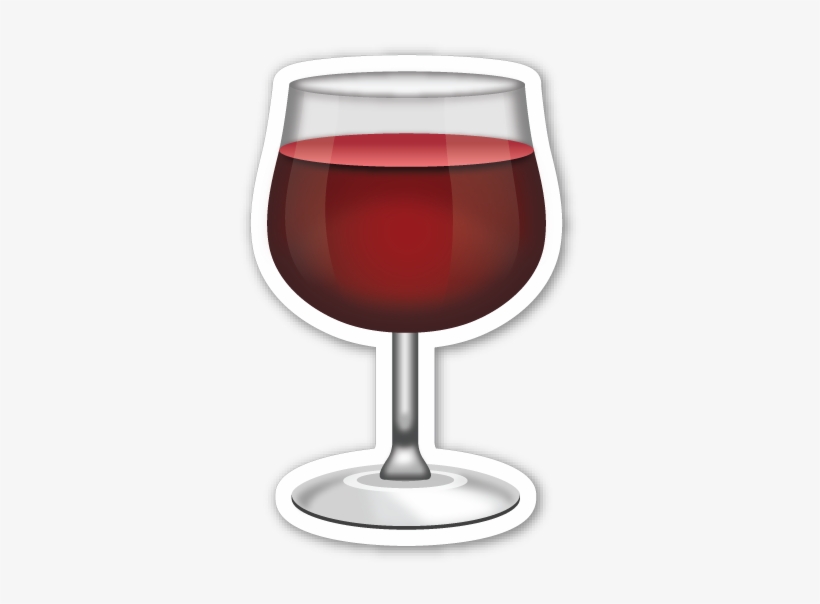 Emoticons│emoticones - - Copa De Vino Emoji, transparent png #625056