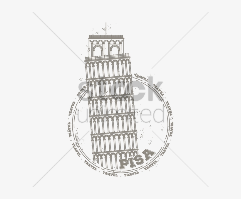 Leaning Tower Of Pisa V矢量图形 - Leaning Tower Of Pisa, transparent png #625057