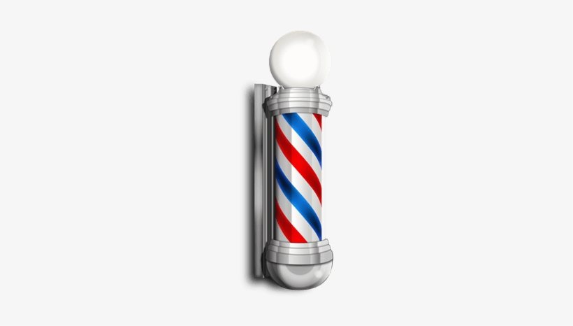 Barber Pole Sign - Caramelo Barber Shop Png, transparent png #625277