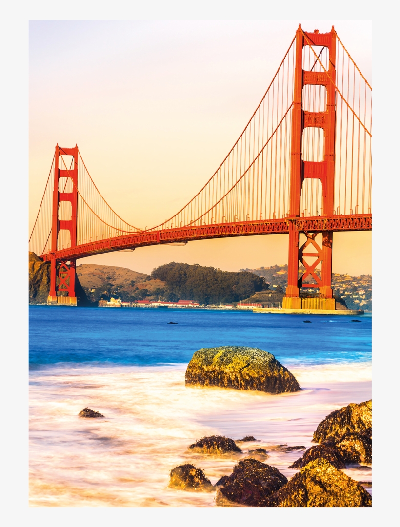 Usa, Golden Gate Bridge, San Francisco - Golden Gate Bridge, transparent png #625383