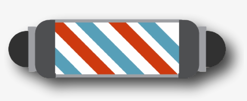 Antique 19th Century Barber Pole, Currently For Sale - Orange, transparent png #625400
