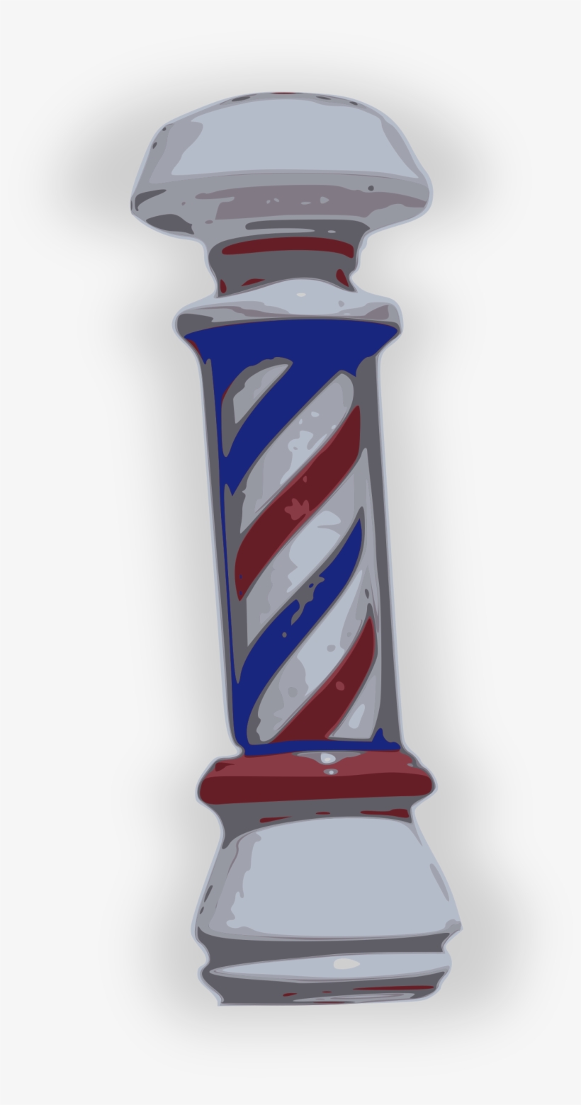 Image Library Stock Barber Pole Clipart - Barbershop, transparent png #625521