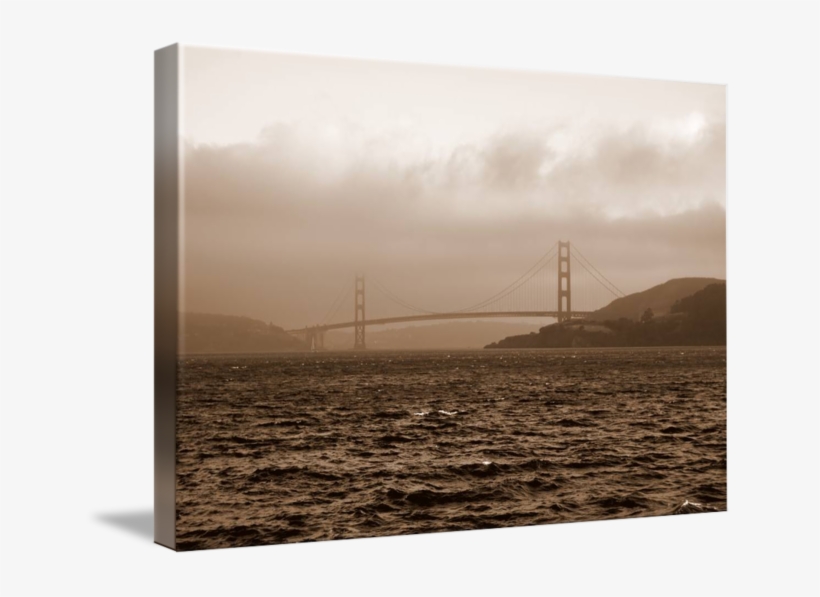 "the Golden Gate In Sepia" By Sf Lilith - Sea, transparent png #625632