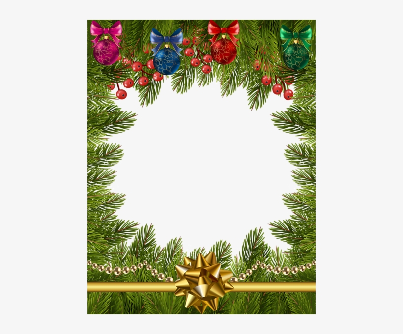 Christmas Transparent Frame Border - Christmas Day, transparent png #625835