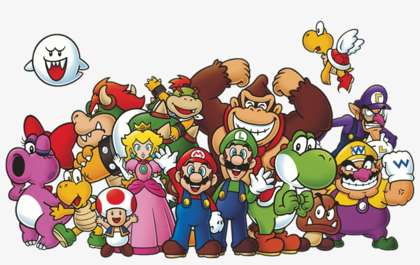 Nintendo Characters Png File - Super Mario, transparent png #625923
