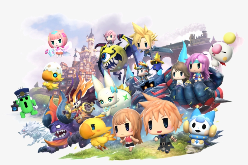 Free World Of Final Fantasy Demo Coming Out Next Week - World Of Final Fantasy Guide, transparent png #626220