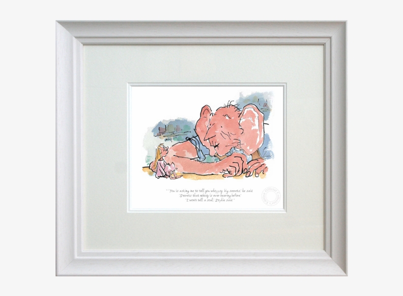 Quentin Blake & Roald Dahl - Bfg Sophie Secrets,, transparent png #626531