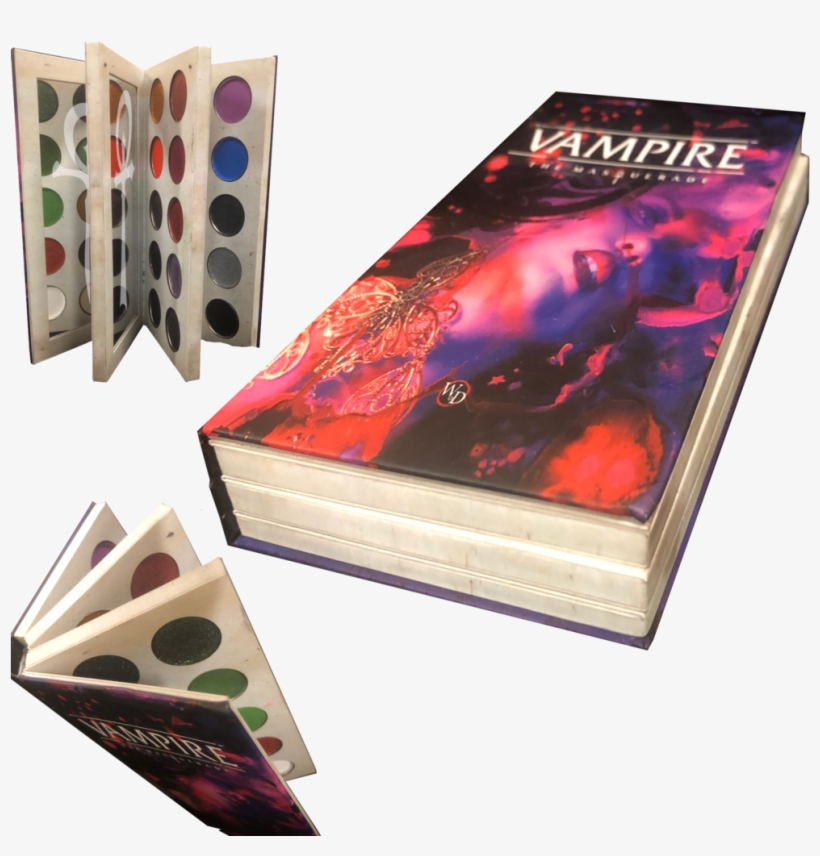 The Masquerade Book Makeup Palette - Crazy Bitch, transparent png #627647