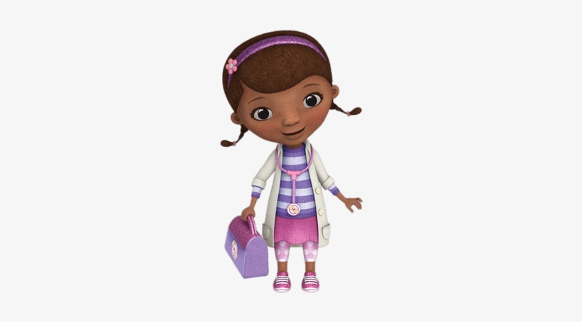 Doc Mcstuffins With Case - Doc Mcstuffins, transparent png #627951