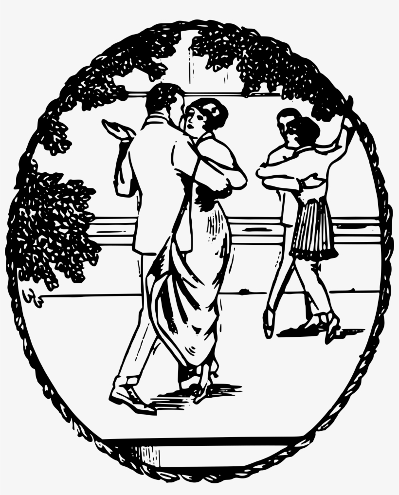 This Free Icons Png Design Of Simple Dancing Couples, transparent png #628019