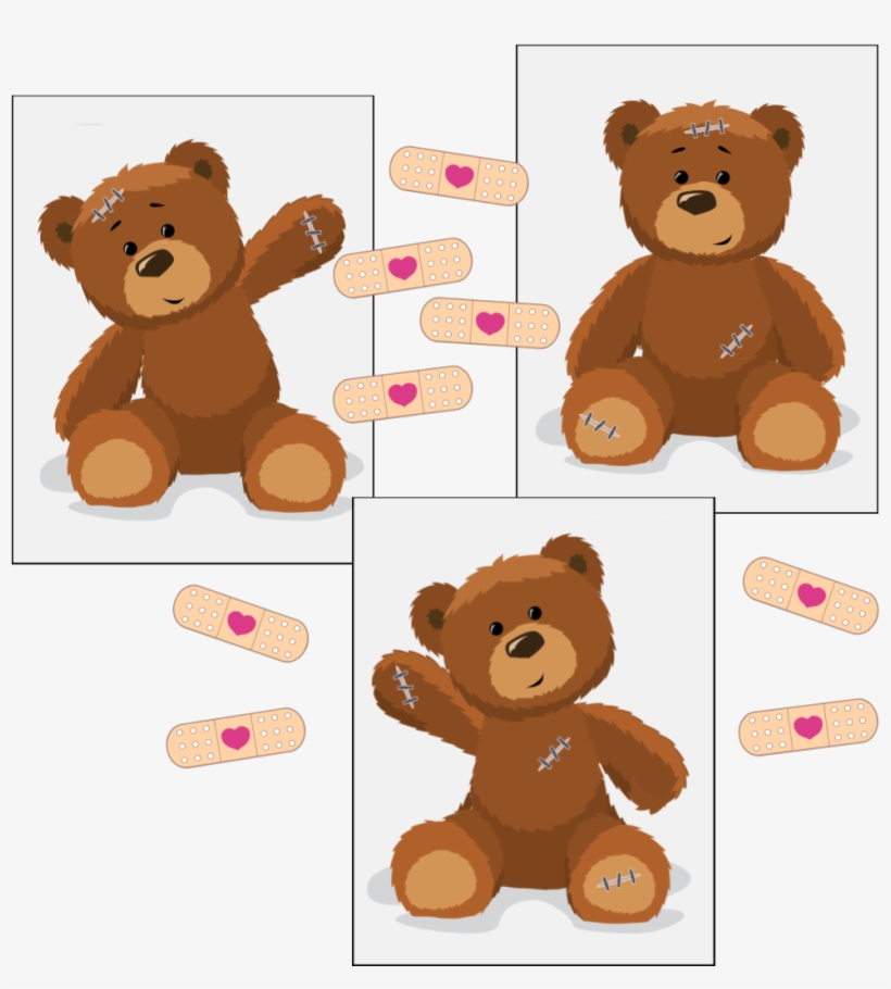 Doc Mcstuffins Party Games And Ideas Fix'em Up Relay - Teddy Bear Birthday Card, transparent png #628107