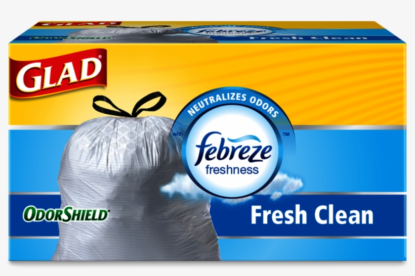 Glad Tall Kitchen Drawstring Trash Bags, 13 Gallon, - Glad Trash Bags, transparent png #628130