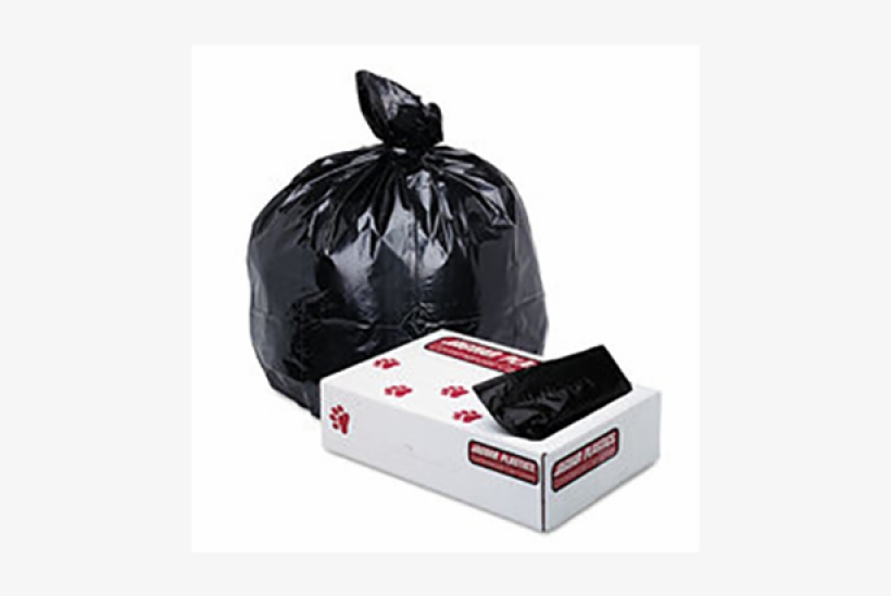 Com Contractor Bags - Jaguar Plastics G4046hbl Industrial Strength Low-density, transparent png #628132