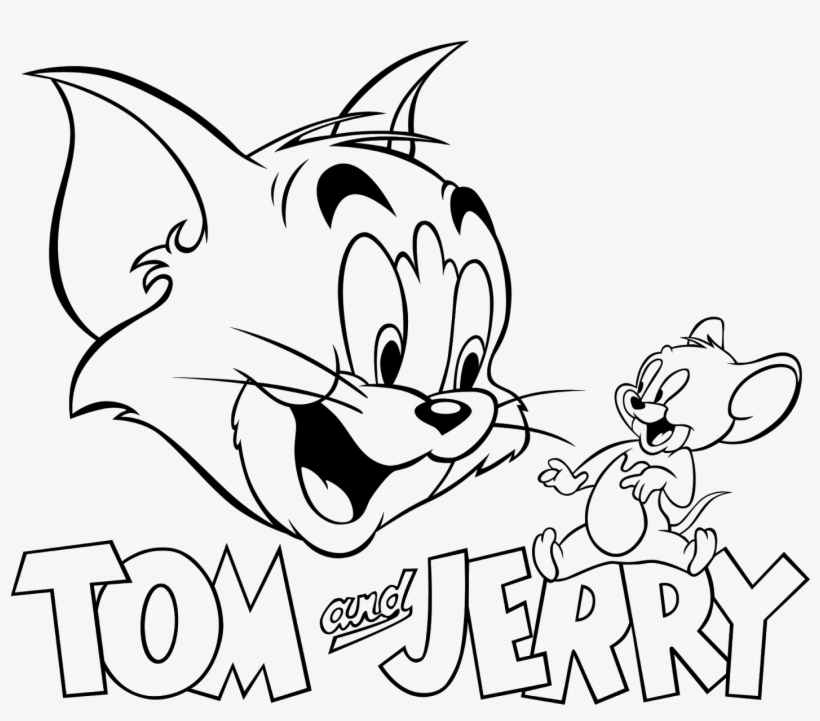 Dibujos Para Imprimir Tom Png Royalty Free Library - Colouring Book Tom And Jerry, transparent png #628308