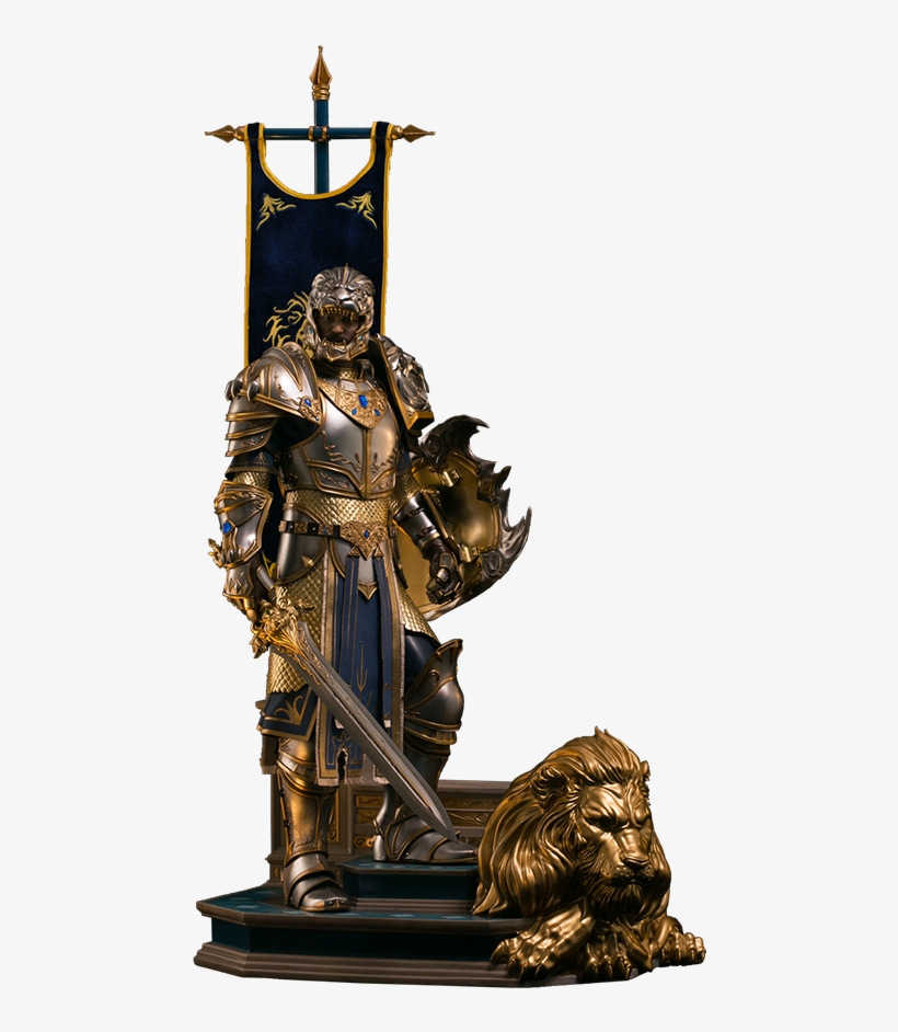King Llane Statue By Damtoys - Warcraft Statue, transparent png #628497