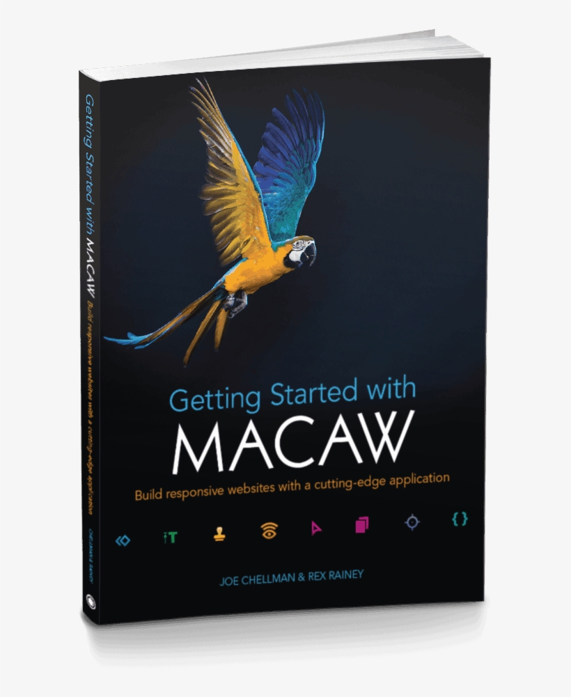 Getting Started With Macaw Cover - Getting Started With Macaw: Build Responsive Websites, transparent png #628706