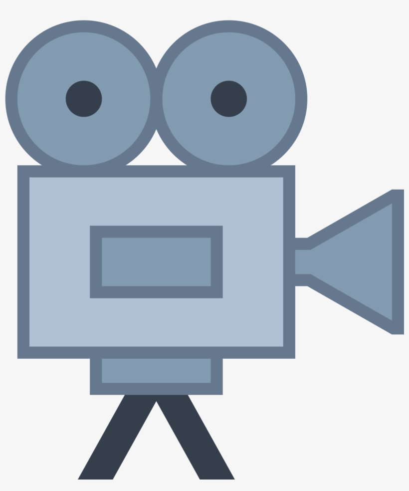 This Logo Indicates A Movie Projector From The Side - Movie Projector Cartoon, transparent png #628897