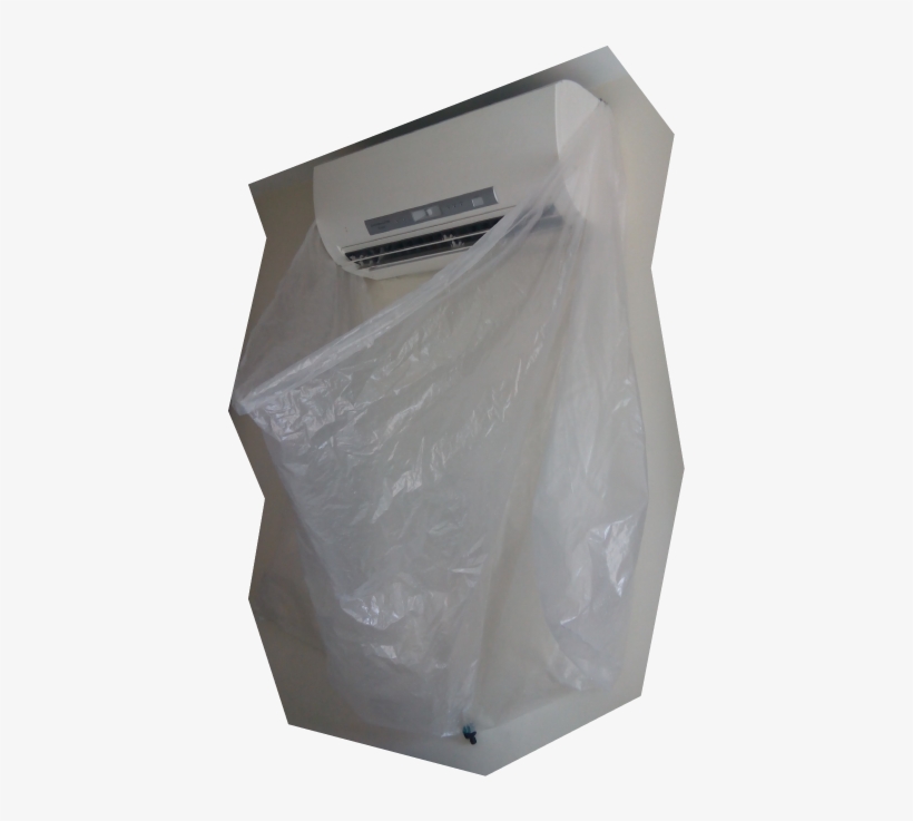 Aircond Cleaning Bag - Plastik Servis Aircond, transparent png #628919