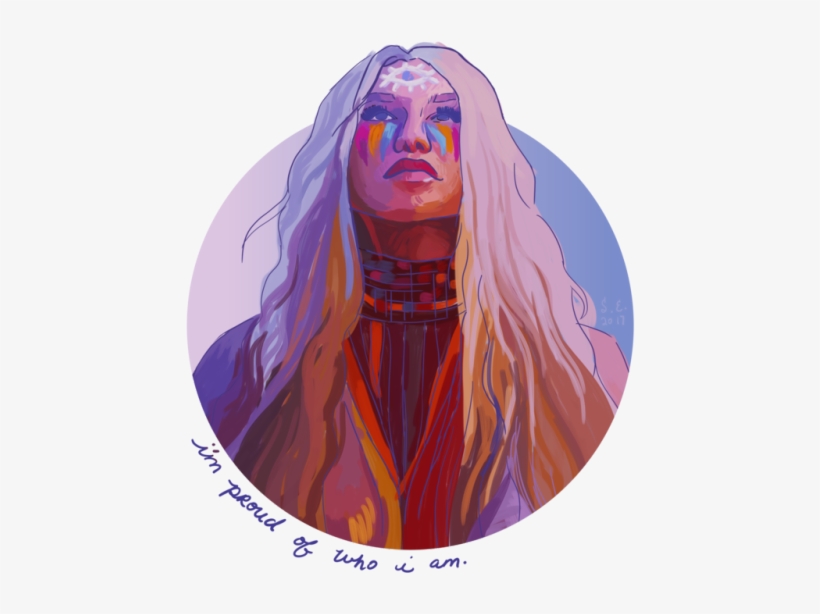 2 - Kesha Praying Fan Art, transparent png #629032