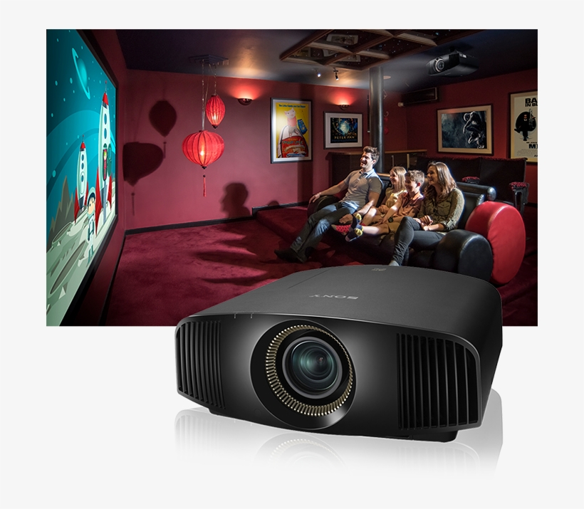 For Extra Convenience, A Memory Function Allows Recall - Sony Vpl-vw550es White Projector, transparent png #629036