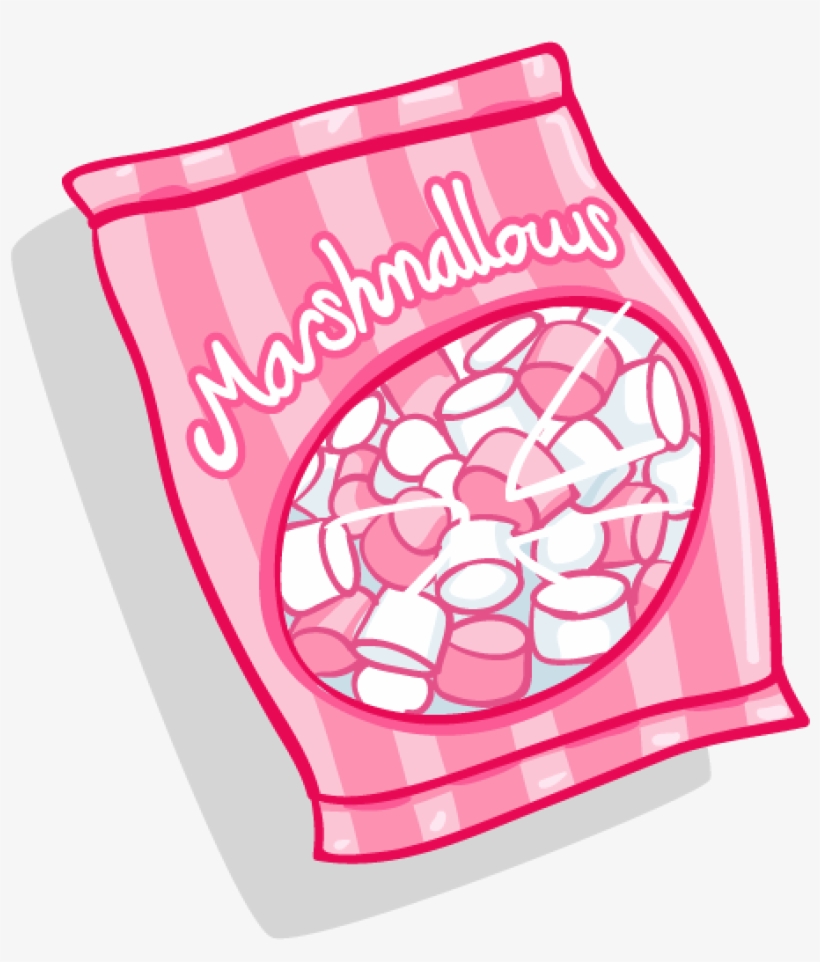 Packet Of Marshmallows - Portable Network Graphics, transparent png #629287