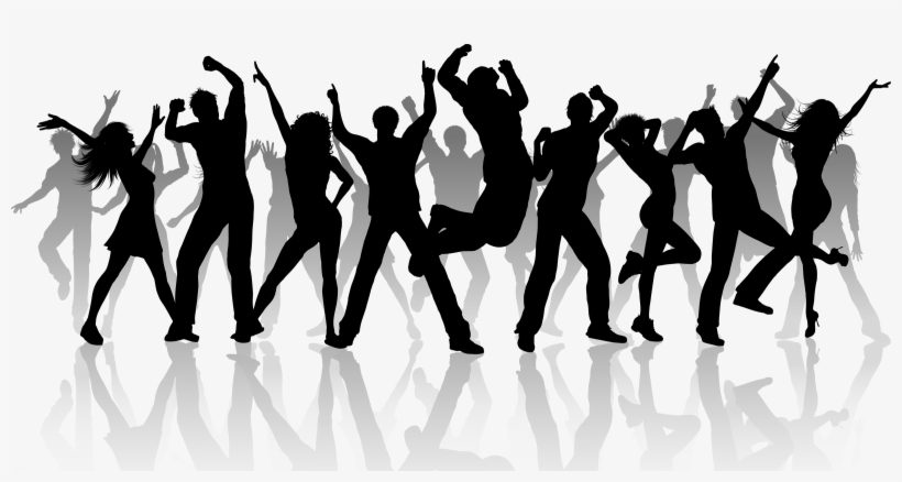 Dj Transparent Png - Group Of People Dancing, transparent png #629563