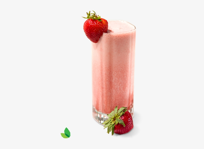 Fresh Strawberry Banana Sunrise Smoothie Recipe With - Food Can Make You Fat, transparent png #629658