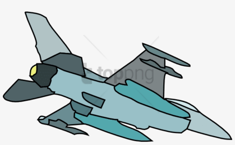 Military Fighter Plane Clip Art - Cartoon Fighter Plane Png, transparent png #629705