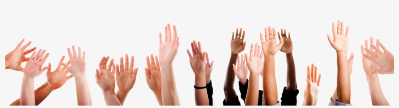 Back To Frequently Asked Questions - Children's Hands Raised, transparent png #629731