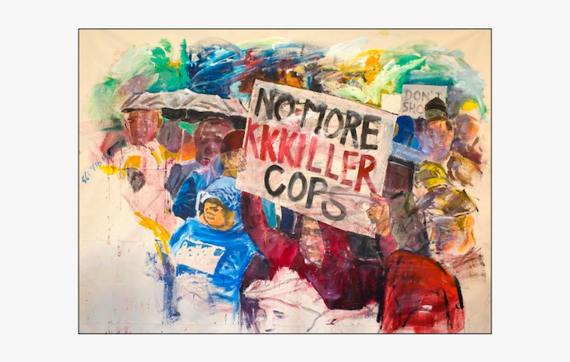 Kkkiller Cops - Painting, transparent png #629752