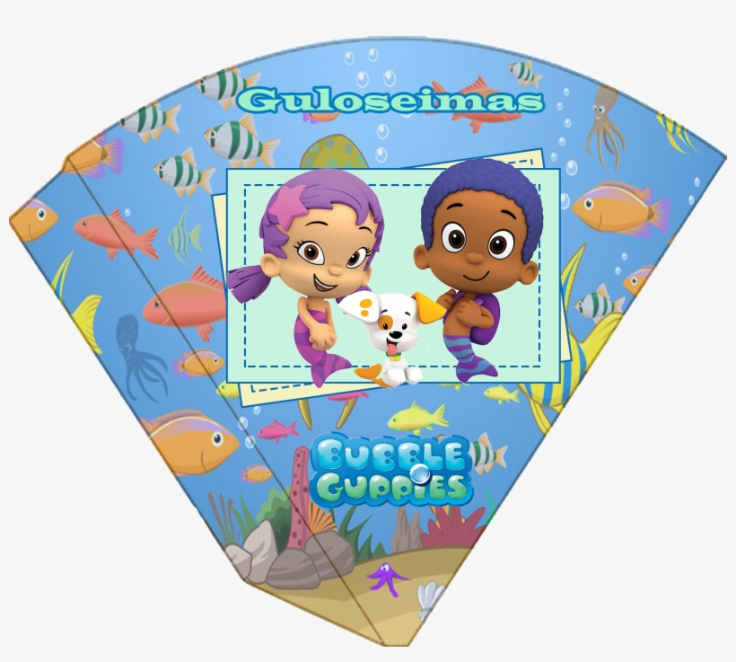 Cone Para Guloseimas "bubble Guppies" - Bubble Guppies, transparent png #629851