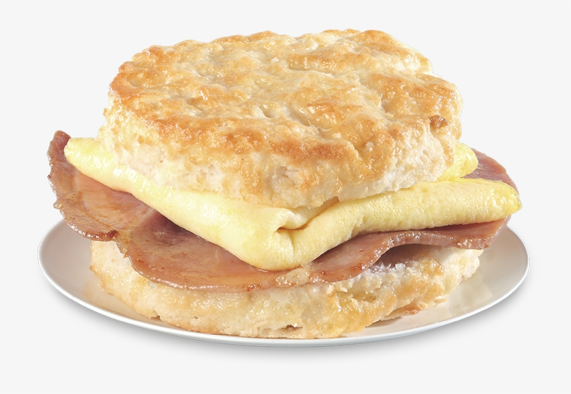 Country Ham And Egg Biscuit - Bojangles' Famous Chicken 'n Biscuits, transparent png #6202336