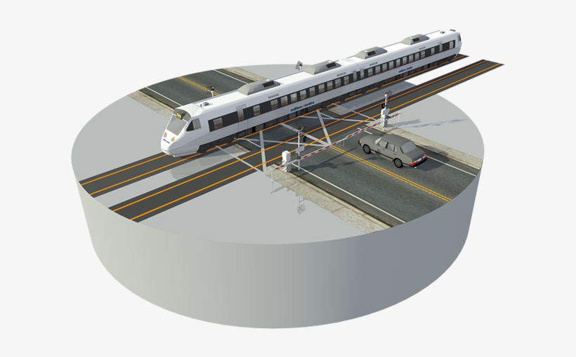 Level Crossings - Scale Model, transparent png #6203646