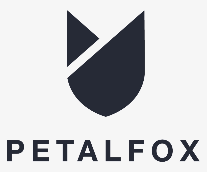 Petalfox Square Logo Lockup 1 Darkonwhite Format=1500w, transparent png #6203774