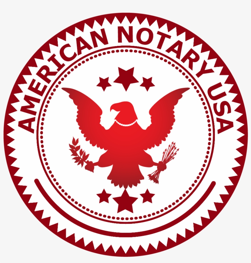 American Notary Usa - Emblem, transparent png #6204114