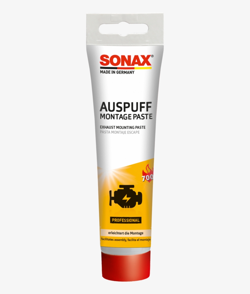 Sonax Exhaust Mounting Paste - Sonax Enginestartupsupport 250 Millilitres Can Maintenance, transparent png #6204211
