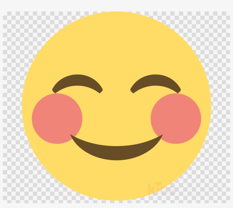 Discord Blush Emoji Clipart Face With Tears Of Joy, transparent png #6204510