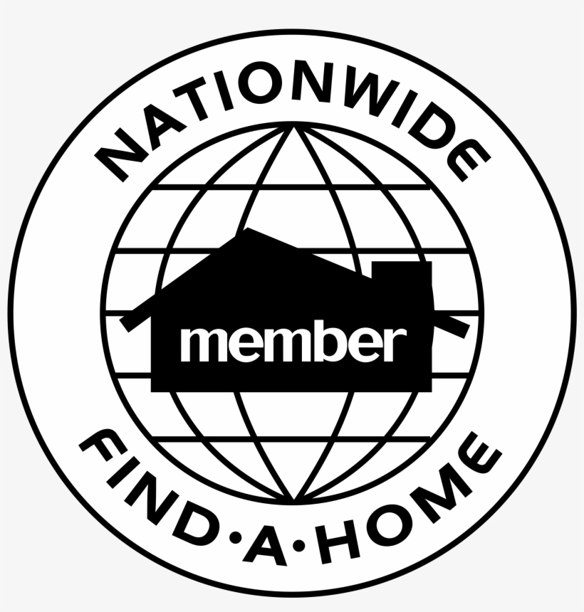 Nationwide Find A Home Logo Png Transparent - Mohun Bagan Logo Black And White, transparent png #6205008