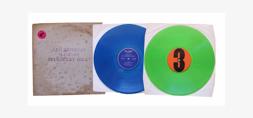 Led Zeppelin Live On Blueberry Hill - Cd, transparent png #6205944