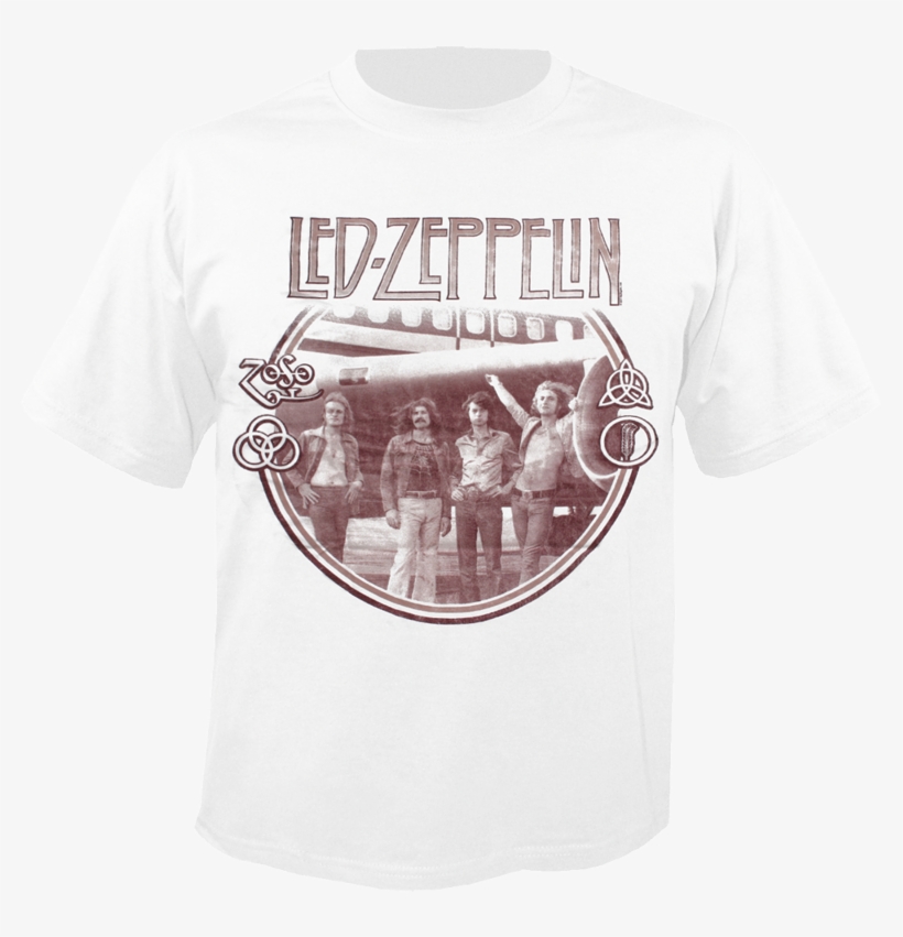 Koszulka Led Zeppelin - Led Zeppelin Poster Flag Airplane Photo Tapestry, transparent png #6206021