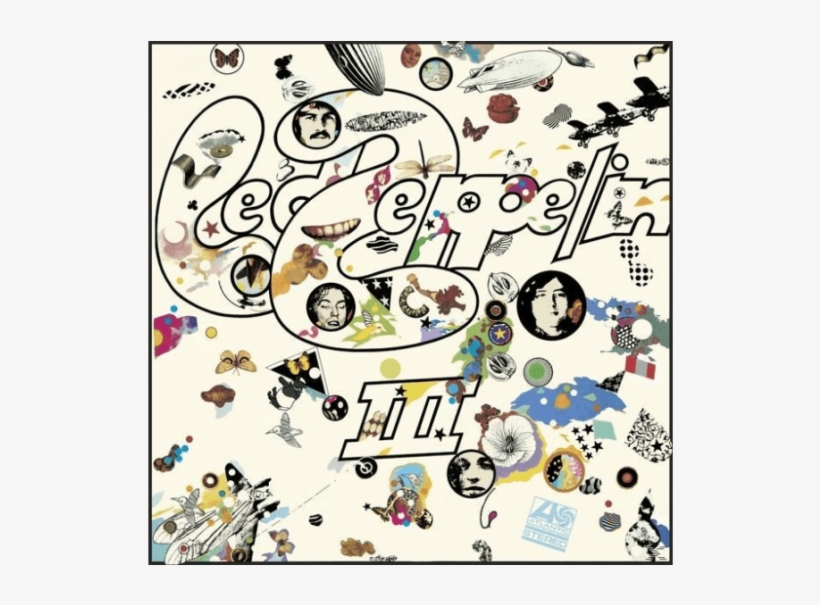 Led Zeppelin Iii Lp Cd - Led Zeppelin Iii Album, transparent png #6206150