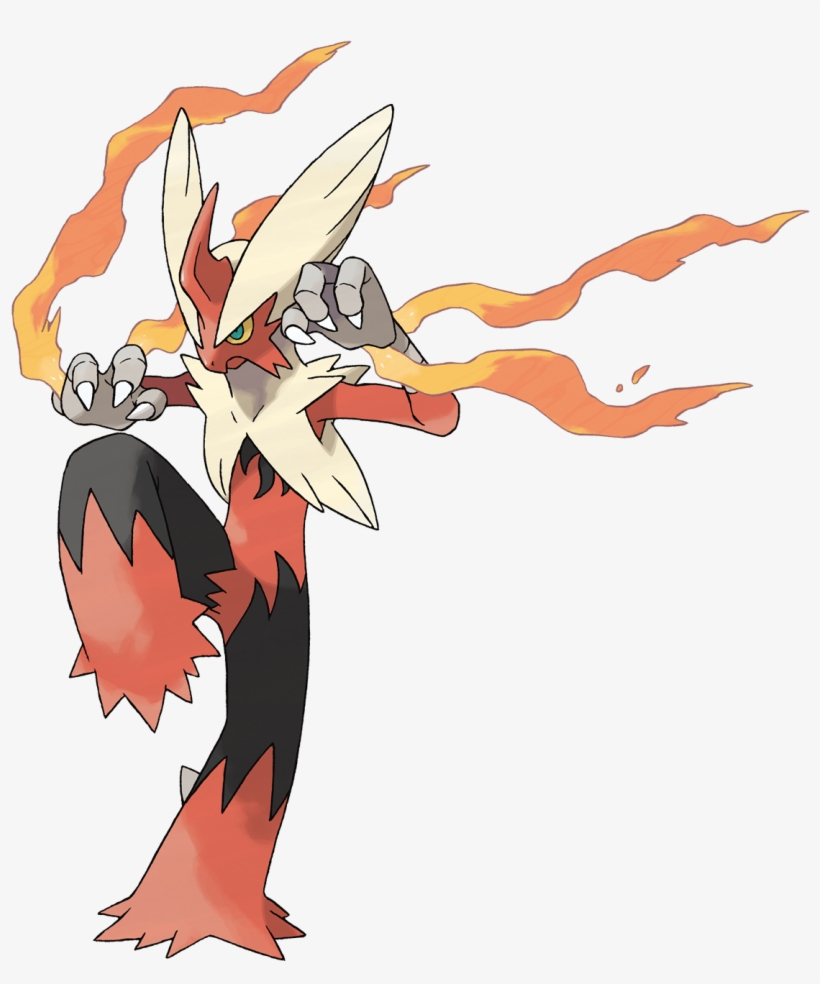Mega Blaziken, transparent png #6206270
