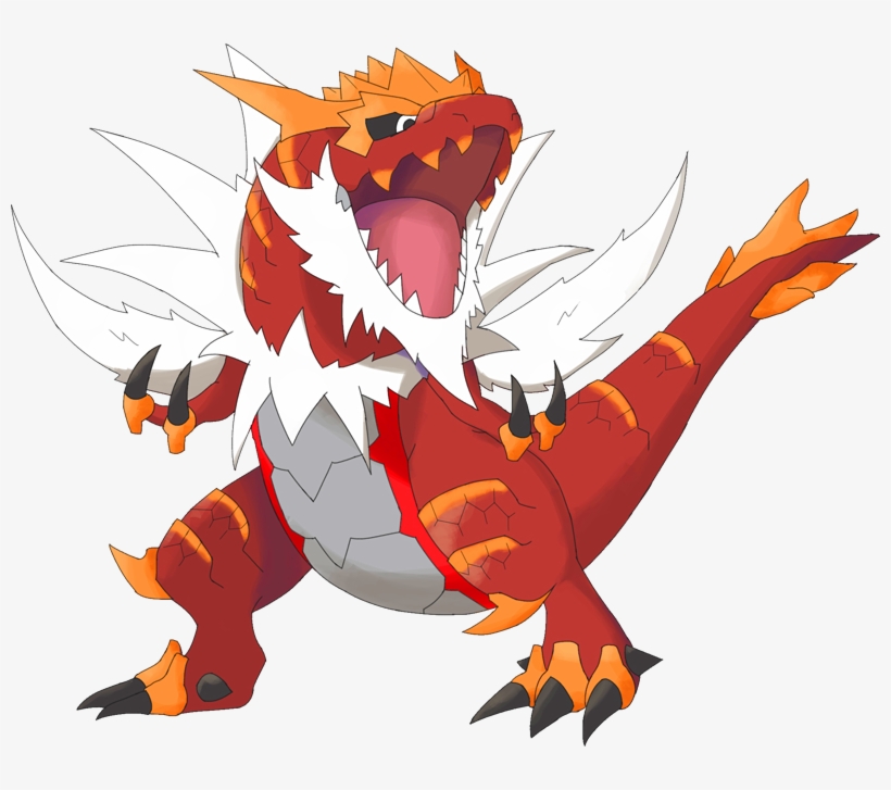 19,542,000 Exp - Mega Tyrantrum, transparent png #6206385