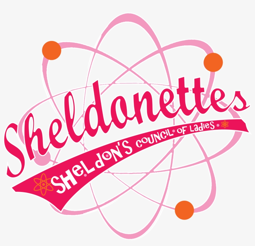 Sheldon Cooper And His Sheldonettes Funny Geek Stuff - Sheldon's Council Of Ladies Tile Coaster, transparent png #6207280