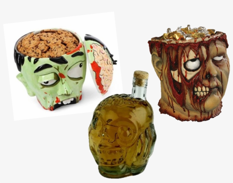 I - Halloween Candy Bowl Head, transparent png #6208080