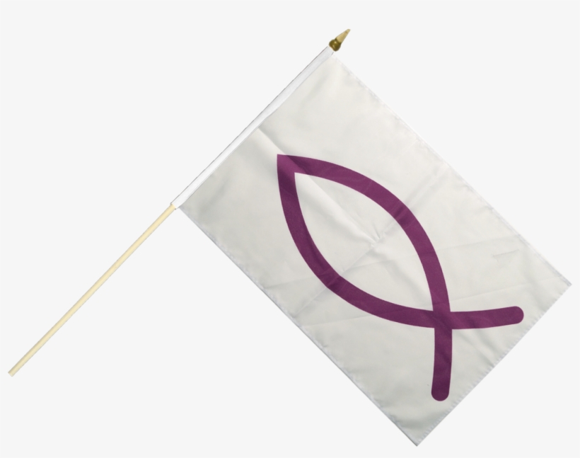 Ichthys Ichthus Hand Waving Flag - Ichthys, transparent png #6208451