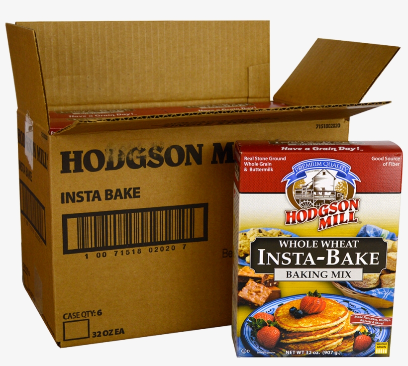 Whole Wheat Insta-bake Mix - Hodgson Mill Bread Mix, White - 16 Oz, transparent png #6208511