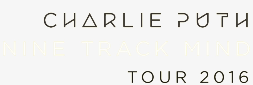 Charlie Puth's Fundraiser - Charlie Puth Logo Png, transparent png #6208701