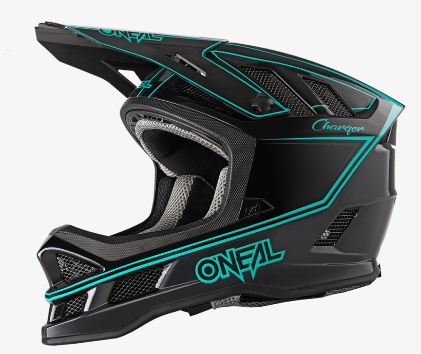 Blade Helmet Charger Black/teal - Oneal Blade, transparent png #6209489